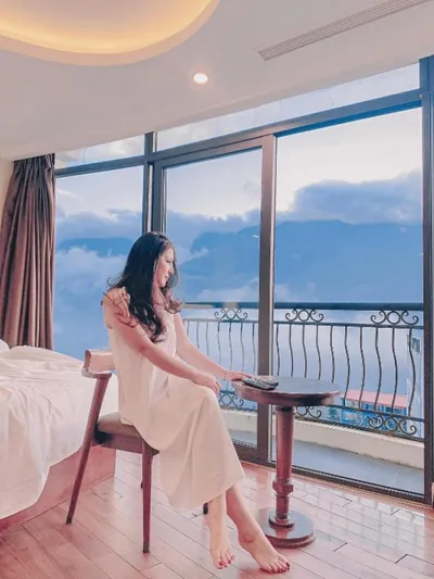 Executive Double or Twin Room with Mountain View — Sapa Relax Hotel & Spa